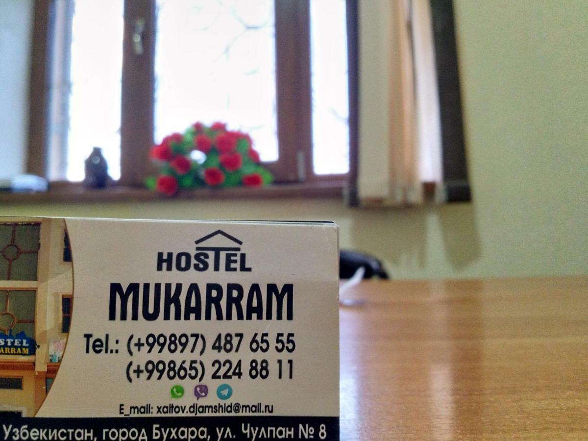 Hostel Mukarram Buchara Zewnętrze zdjęcie